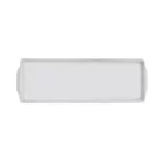 Bandeja Retangular de Porcelana com Alças Atlas TW241 - 40x13cm