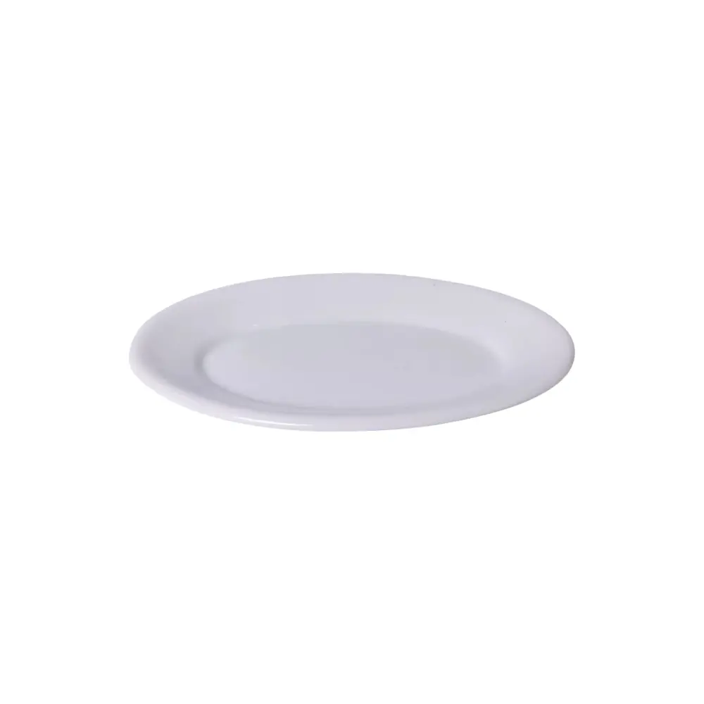 900.86.7610 Travessa Rasa de Porcelana Oval Atlas TW187 - 21x14cm - Imagem 1