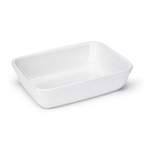 Travessa Assadeira Retangular de Porcelana Schmidt - 17x13cm