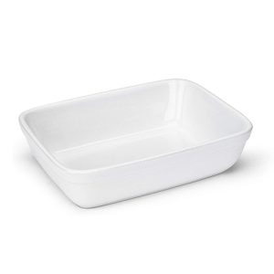 Travessa Assadeira Retangular de Porcelana Schmidt - 23x16cm