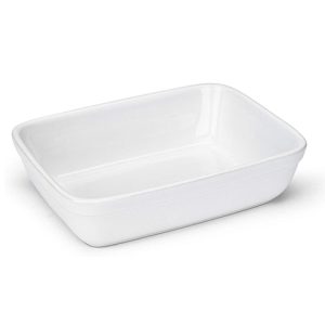 Travessa Assadeira Retangular de Porcelana Schmidt - 28x17cm