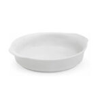 Travessa Assadeira Redonda de Porcelana com Alças Schmidt - 17cm