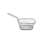 Mini Cesto para Servir Fritura Metal Cromado GP Inox GP573