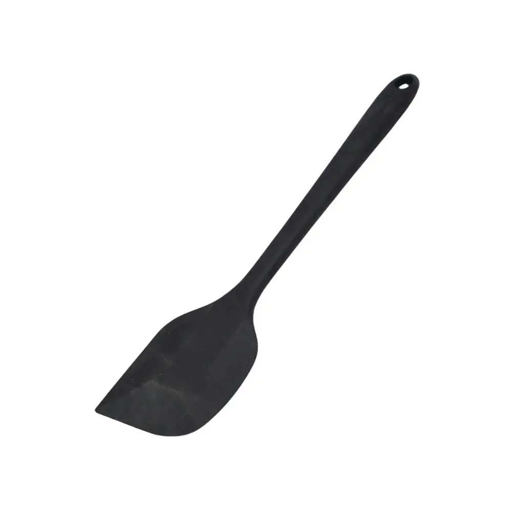 910.91.1630 Espátula Pão Duro de Silicone Preta Solrac IES004 - 36cm - Imagem 1