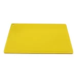 Tábua Lisa Retangular Polipropileno Magnum Amarela – 50x30cm