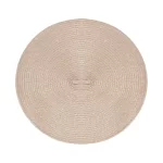 Jogo Americano Requinte Redondo Palha Bene Casa 040056 - 37cm