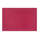 Jogo Americano Pu Retangular Vermelho Bene Casa <br/>311514 - 45x30cm