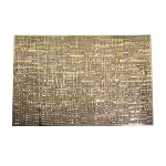 Jogo Americano Tramado Dourado Yangzi Tuut 22563 - 45x30cm