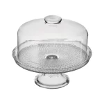 Boleira com Tampa e Pé de Vidro Vitazza 1750 - 28cm