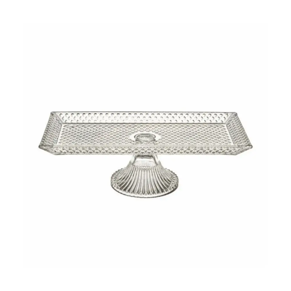 945.07.7200 Fruteira Centro de Mesa com Pé Zafira Vitazza 2490 - 32x17cm - Imagem 1