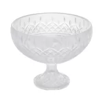Fruteira Centro de Mesa Cristal Lys com Pé Rojemac 28040 - 25x20cm