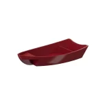 Barco para Sushi-Sashimi Vermelho Uno Coza 10164 - 28x14cm