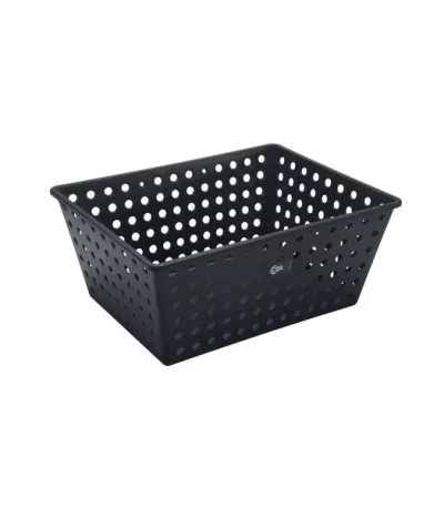Cesta Organizadora 13,5 Litros Preta Coza 10818 - 38x29cm