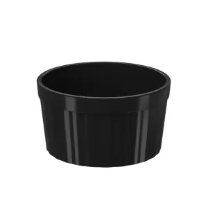 Ramekin de Plástico Preto Uno Coza 10163 - 220ml