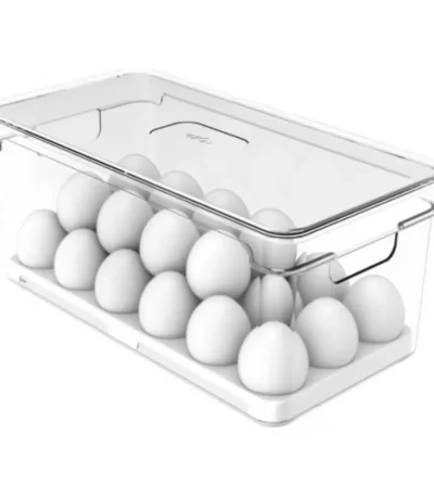 Organizador de Ovos com Tampa Clear Fresh Martiplast OF150 - 36 unidades