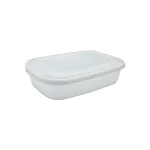 Pote de Plástico Branco com Tampa Polar Tritec 5446 - 2L
