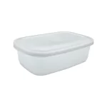 Pote de Plástico Branco com Tampa Polar Tritec 5447 - 2,8L