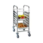 Carro de Transporte em Inox para Cubas GN 1/1 Dayhome ZNX9001 - 6 Níveis