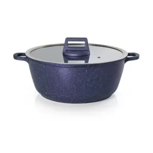 Caçarola Chef com Revestimento Antiaderente Azul Marcamix MC0002 - 4,2L