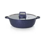 Caçarola Chef com Revestimento Antiaderente Azul Marcamix MC0131 - 5L