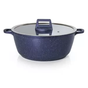 Caçarola Chef com Revestimento Antiaderente Azul Marcamix MC0003 - 6,2L