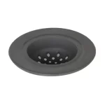 Ralo de Pia de Silicone Cinza Facility Vemplast 1639 - 8,5cm