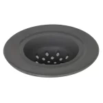 Ralo de Pia de Silicone Cinza Facility Vemplast 1641 - 12cm