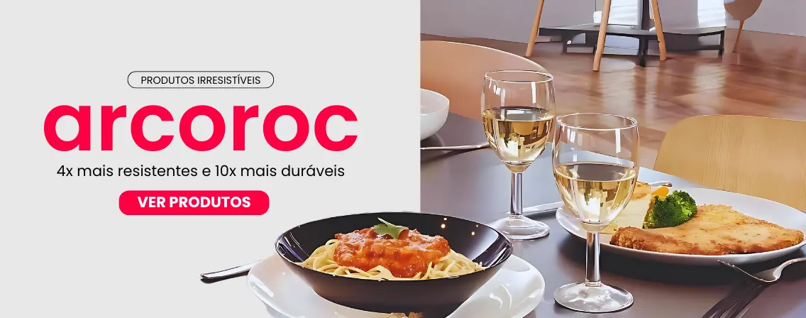 Banner Produtos da marca Arcoroc